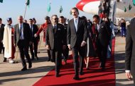 جلالة الملك محمد السادس يخصص إستقبالاً كبيراً لضيفه العاهل الإسباني
