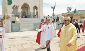 جلالة الملك يؤدي صلاة الجمعة بمسجد حسان بالرباط
