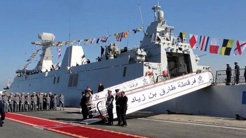 مشاركة فرقاطة ‘طارق إبن زياد’ في أكبر تجمع للسفن في العالم