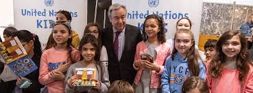 رسالة الأمين العام للأمم المتحدة في الذكرى السنوية الثلاثين لاتفاقية حقوق الطفل 20نوفمبر 2019