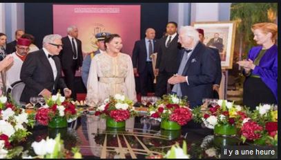 الأميرة الجليلة للاحسناء تترأس حفل عشاء أقامه جلالة  الملك بمناسبة افتتاح مهرجان مراكش