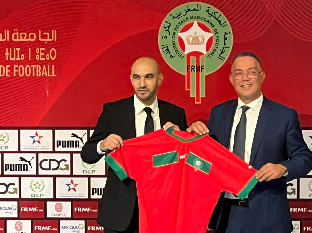 وليد الركراكي مدربا للمنتخب المغربي لكرة القدم