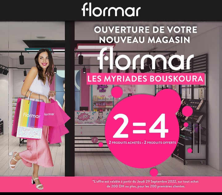   افتتاح فرع FLORMAR بحضور مهتمين بالاناقة والجمال