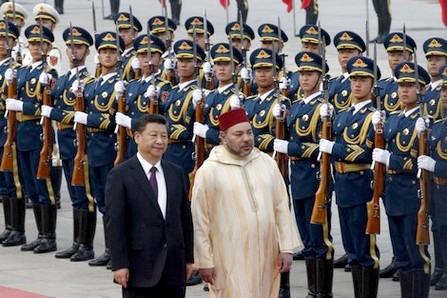 جلالة الملك يشيد بالشراكة الاستراتيجية القوية بين المغرب والصين