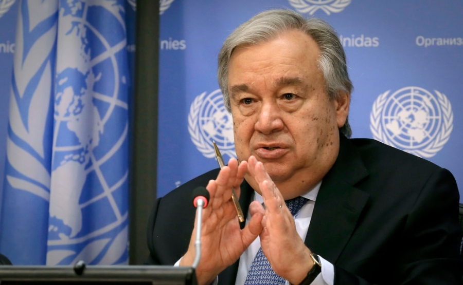 : ترجمة لملاحظات الأمين العام للأمم المتحدة البارحة أمام مجلس الأمن بشأن الخالة في الشرق الأوسط‎