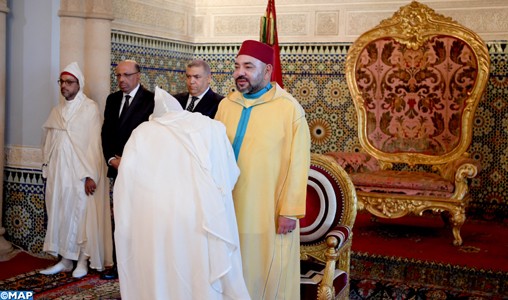 جلالة الملك محمد السادس يتلقى تهاني بمناسبة حلول السنة الجديدة