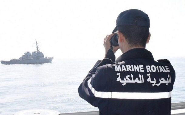 طرفاية : البحرية الملكية تعترض قاربين على متنهما 118 مرشحاً للهجرة السرية