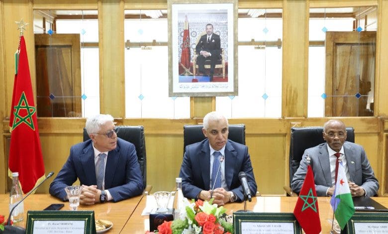 وزير الصحة  يترأس مراسيم التوقيع على مذكرتي تفاهم بين المغرب وجيبوتي