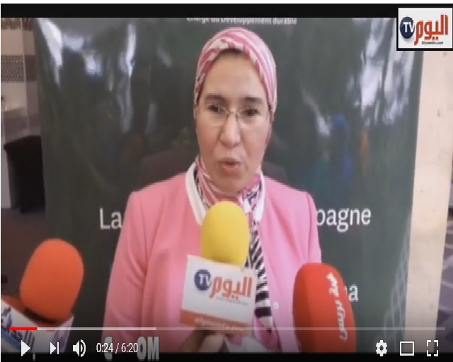 نزهة الوافي كاتبة الدولة المكلفة بالتنمية المستدامة : انطلاق حملة تحسيسية حول النظافة بمناسبة عيد الأضحى
