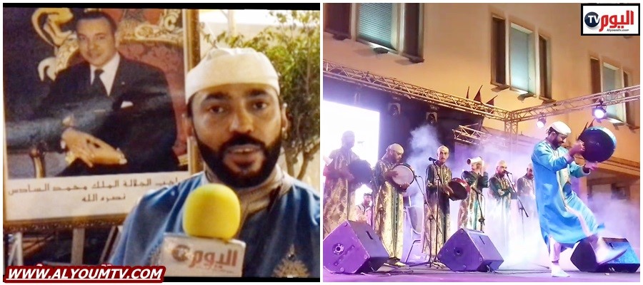 لوحات فنية لمجوعة السلام القنيطرية بمناسبة عيد العرش المجيد