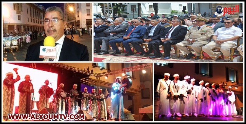 كواليس الحفل الفني لمجلس جماعة الرباط بمناسبة الذكرى العشرون لتربع صاحب الجلالة الملك محمد السادس