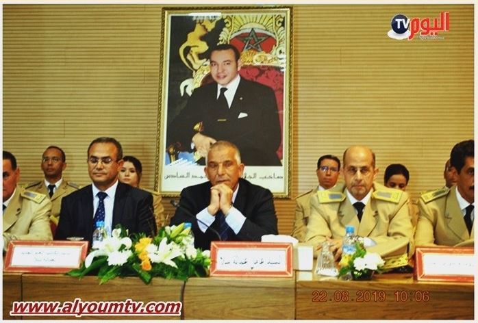 عامل صاحب الجلالة بمدينة سلا يشرف على تنصيب رجال السلطة الجدد
