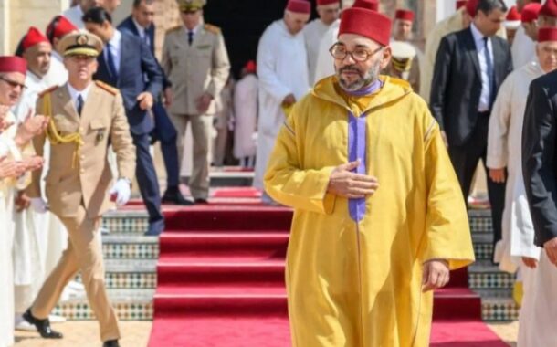 جلالة الملك محمد السادس يبعث برقية تهنئة إلى كارلوس فيلا نوفا رئيس الجمهورية الديمقراطية لساو طومي وبرانسيبي،