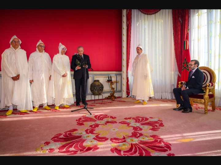 جلالة الملك محمد السادس يستقبل بالقصر الملكي بالرباط  تلاتة أعضاء جدد بالمجلس الأعلى للسلطة القضائية
