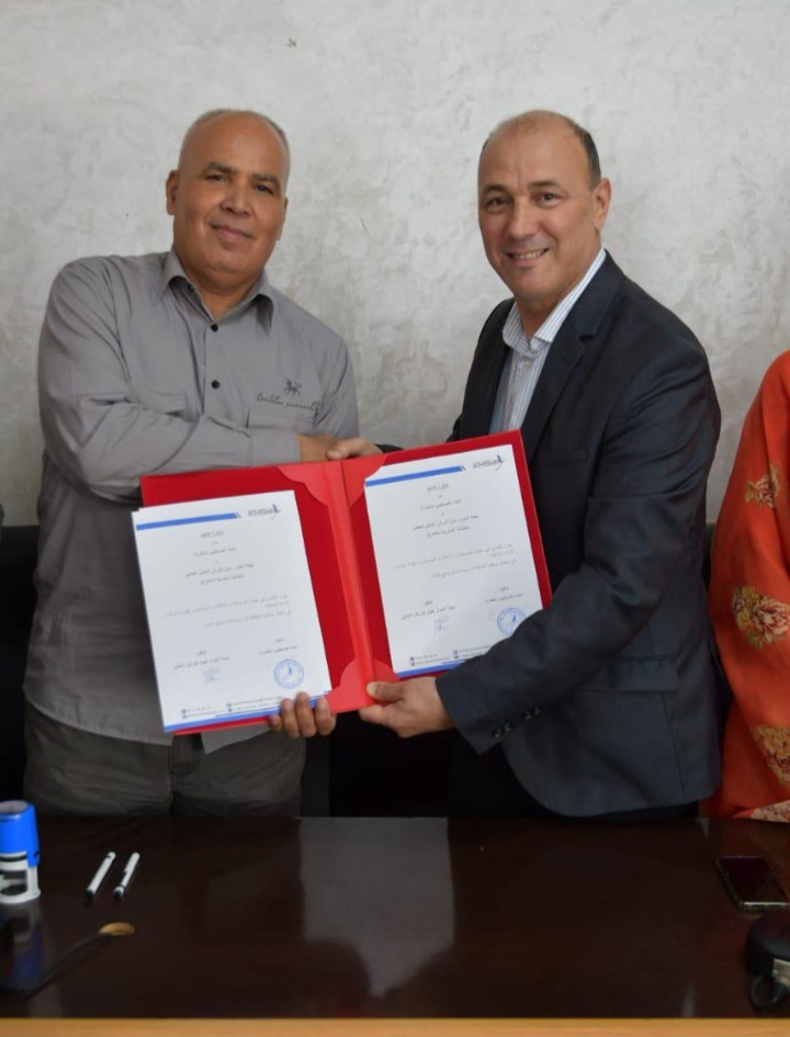 توقيع مذكرة تفاهم  بين إتحاد الصحافيين المغاربة (UJM)