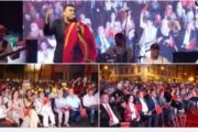 الفنان المحبوب زكرياء الغافولي في حفل بمناسبة ذكرى عيد العرش المجيد