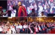 الفنان المحبوب زكرياء الغافولي في حفل بمناسبة ذكرى عيد العرش المجيد