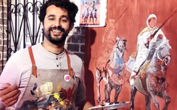 عثمان ابن الحبيب.. فنان مغربي يُعيد تعريف الإبداع من قلب الألوان إلى روح المجتمع