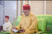 امير المؤمنين الملك محمد السادس يحي ذكىى المولد النبوي الشريف بمسجد حسان بالرباط