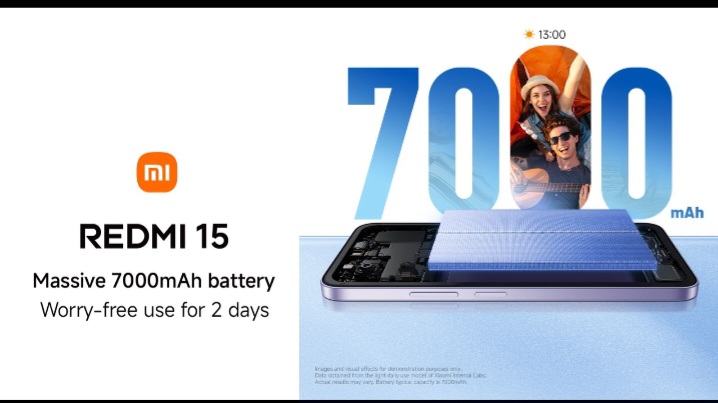شاومي تطلق Redmi 15: بطارية عملاقة وضمان غير مسبوق!