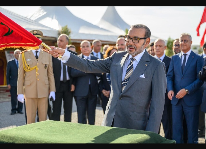 صاحب الجلالة الملك محمد السادس يشرف بالدار البيضاء على إعطاء انطلاقة مشاريع سككية مهيكلة