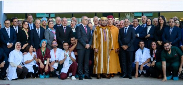 صاحب الجلالة الملك محمد السادس يشرف على تدشين المركب الاستشفائي الجامعي الدولي محمد السادس للرباط