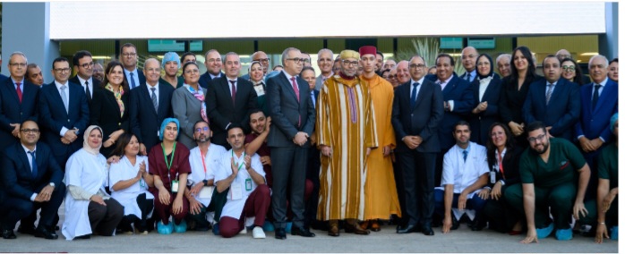 صاحب الجلالة الملك محمد السادس يشرف على تدشين المركب الاستشفائي الجامعي الدولي محمد السادس للرباط
