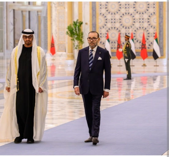 زيارة خاصة لجلالة الملك محمد السادس إلى دولة الإمارات العربية المتحدة 