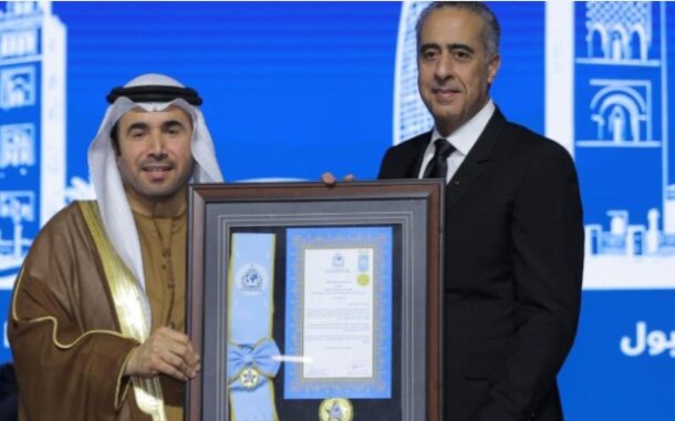 توشيح عبد اللطيف حموشي، المدير العام للأمن الوطني ولمراقبة التراب الوطني بوسام الأنتربول من الطبقة العليا