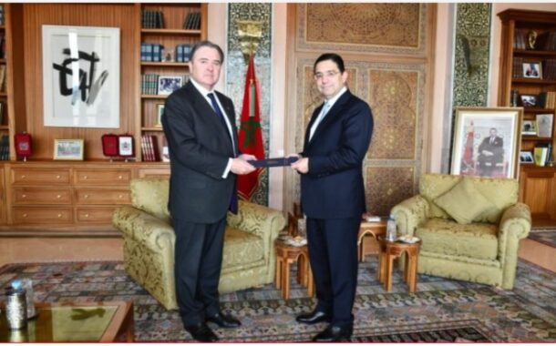 ناصر بوريطة يستقبل يتشارد ديوك بوكان الثالث