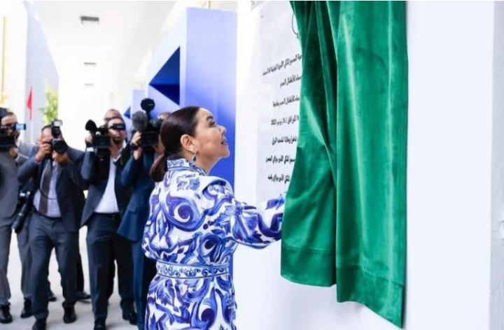 الأميرة للا أسماء رئيسة مؤسسة للا أسماء تشرف بمكناس على تدشينات