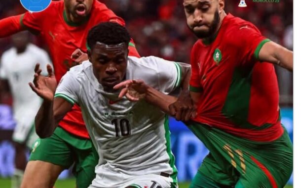 المنتخب الوطني المغربي يحجز بطاقة التأهل إلى نهائي كأس إفريقيا عقب فوزه على منتخب نيجيريا جيح