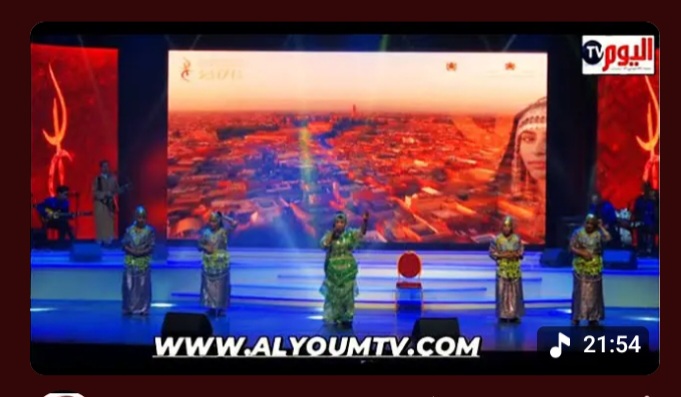 الفنانة والنجمة عائشة تشينويت في حفل السنة الأمازيغية الجديدة 2976