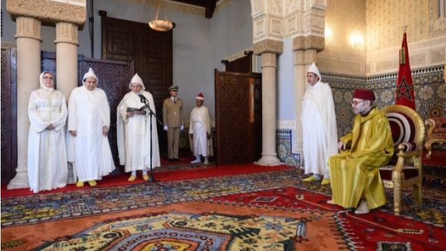 جلالة الملك محمد السادس يستقبل بالقصر الملكي بالرباط :  الأعضاء الذين تفضل بتعيينهم بالمجلس الأعلى للسلطة القضائية
