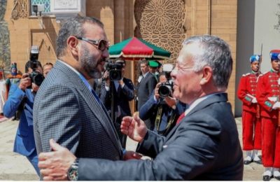 جلالة الملك محمد السادس  يبعث برقية تهنئة الى الهاهل الاردني بمناسبة عيد الجلوس الملكي