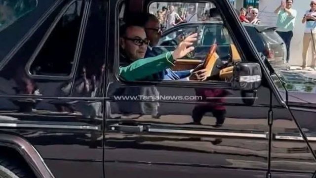 جلالة الملك محمد السادس يحل بمدينة طنجة قادماً من الرباط