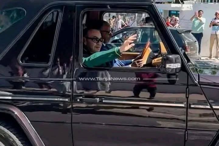 جلالة الملك محمد السادس يحل بمدينة طنجة قادماً من الرباط