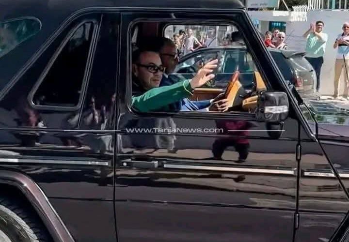 جلالة الملك محمد السادس يحل بمدينة طنجة قادماً من الرباط