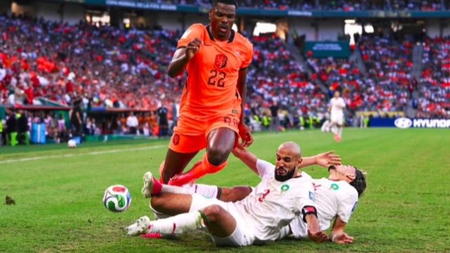 المنتخب المغربي يفوز على منتخب هولندا