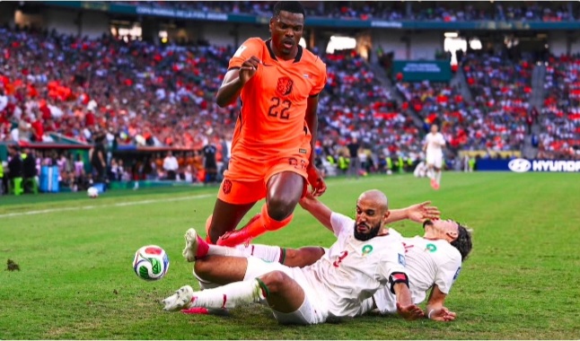المنتخب المغربي يفوز على منتخب هولندا