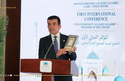 انطلاق المؤتمر الدولي العلمي حول الإمام البخاري في سمرقند بحضور نخبة من العلماء والباحثين
