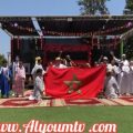 لوحات فنية من التراث لاطفال المؤسسة الحسن الثاني  للمغاربة المقيمين بالخارج بالمركب السوسيوثقافي بالقننيطرة