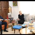 السيد بنسعيد يجري مباحثات ثنائية مع نظيرته الفرنسية