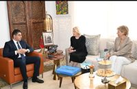 السيد بنسعيد يجري مباحثات ثنائية مع نظيرته الفرنسية