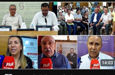 مستجدات الرخص والملك العمومي واللوحات الاشهارية لقاء تواصلي للنقابة الوطنية للتجار بالرباط