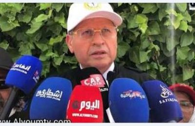 تصريح النقيب الزياني في الاعتصام المفتوح امام البرلمان لمجلس جمعية هيئات المحامين بالمغرب والنقباء