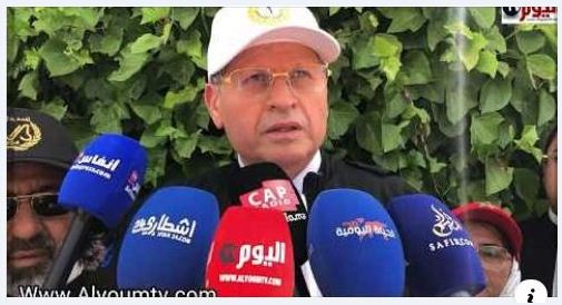 تصريح النقيب الزياني في الاعتصام المفتوح امام البرلمان لمجلس جمعية هيئات المحامين بالمغرب والنقباء