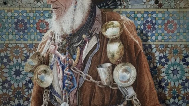 الفنان التشكيلي المغربي عبد الفتاح قرمان يمثل المغرب في الكرنفال الدولي الأول للألوان المائية بالصين