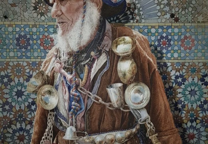 الفنان التشكيلي المغربي عبد الفتاح قرمان يمثل المغرب في الكرنفال الدولي الأول للألوان المائية بالصين